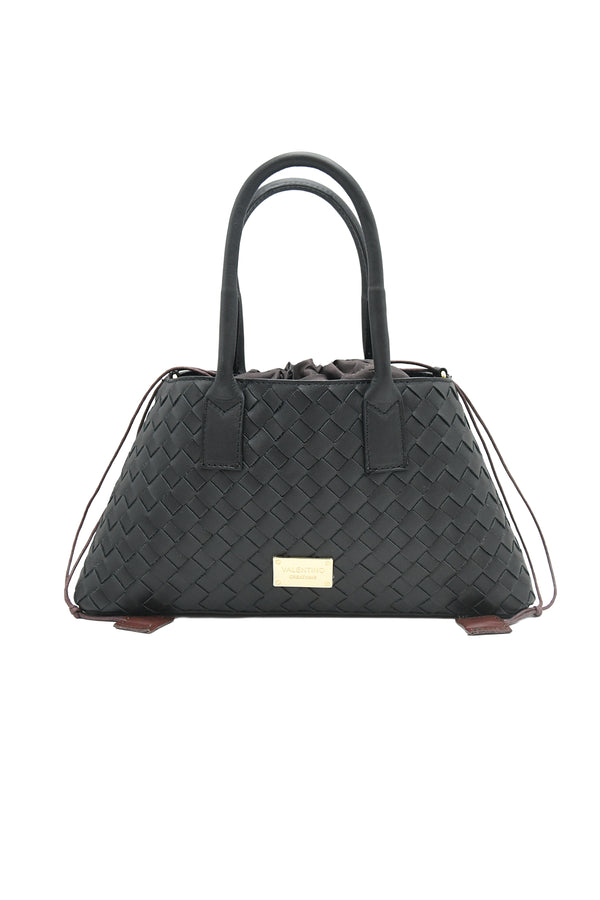 Borsetta in vera pelle intrecciata con sacca a coulisse V898 VALENTINO Creations