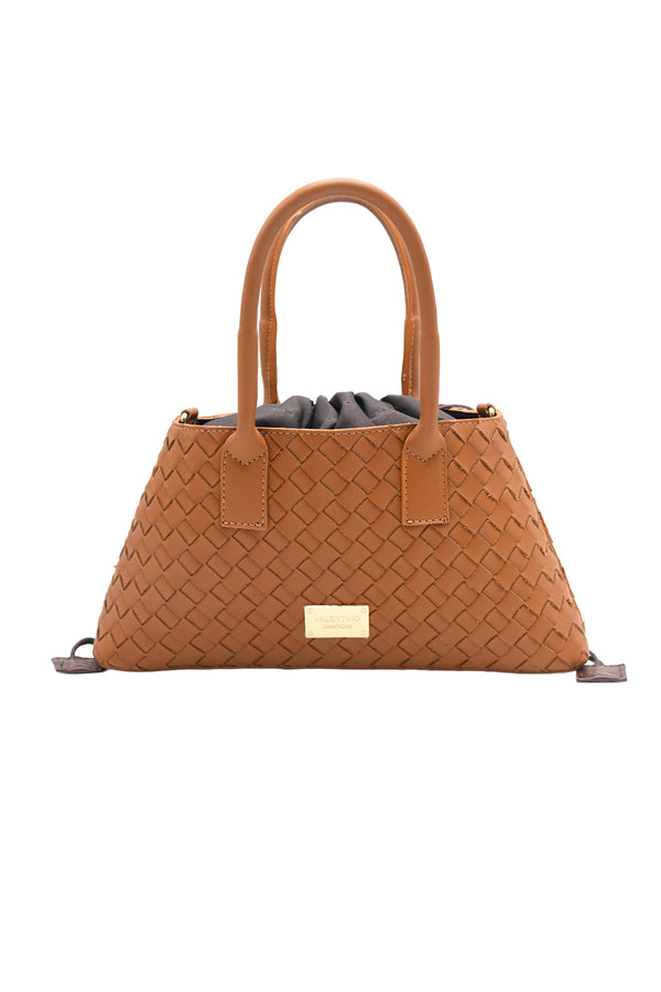 Borsetta in vera pelle intrecciata con sacca a coulisse V898 VALENTINO Creations
