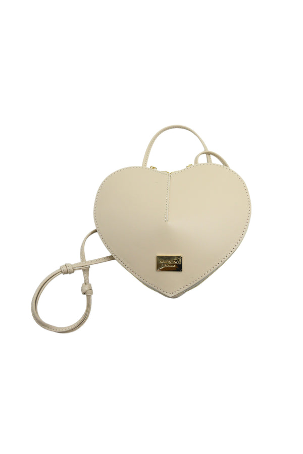 Nuova Borsetta a cuore in vera pelle Ruga V875