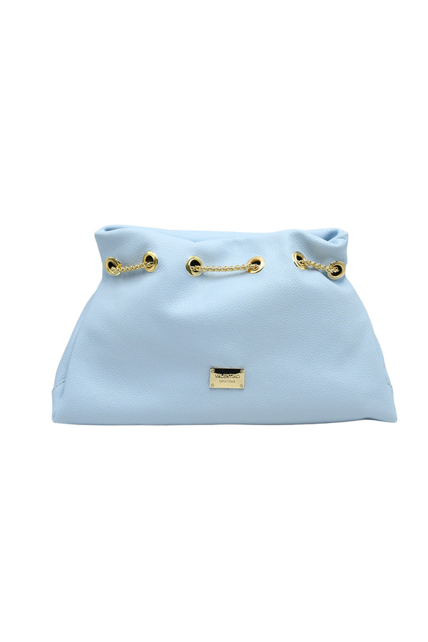 Borsa morbida a cupcake in vera pelle martellata V983