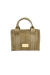 Borsa quadrata in vera pelle scamosciata VALENTINO Creations V889C