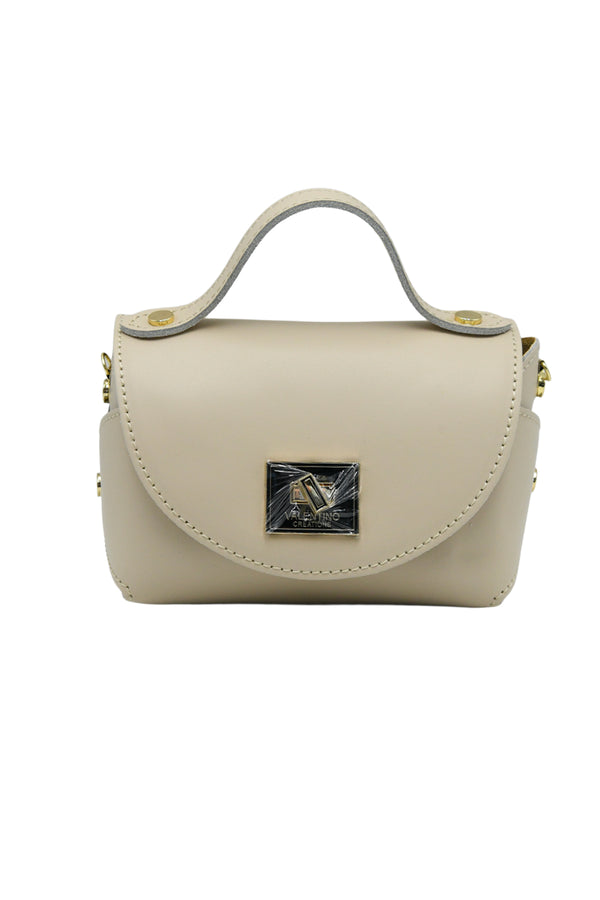 Mini bag in pelle ruga VALENTINO Creations con tracolla a catena V936
