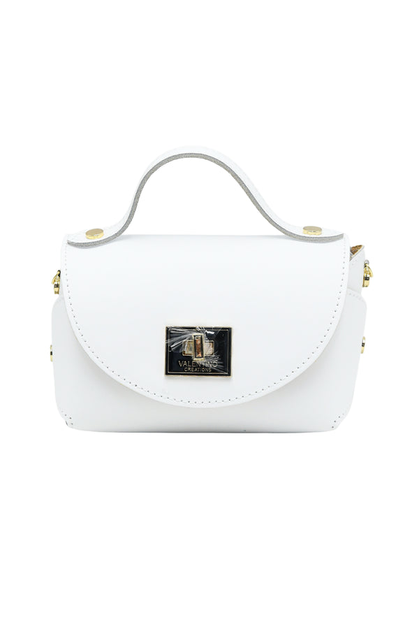 Mini bag in pelle ruga VALENTINO Creations con tracolla a catena V936