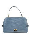 Borsa a bauletto in vera pelle stampa coccodrillo Valentino Creations V985COC