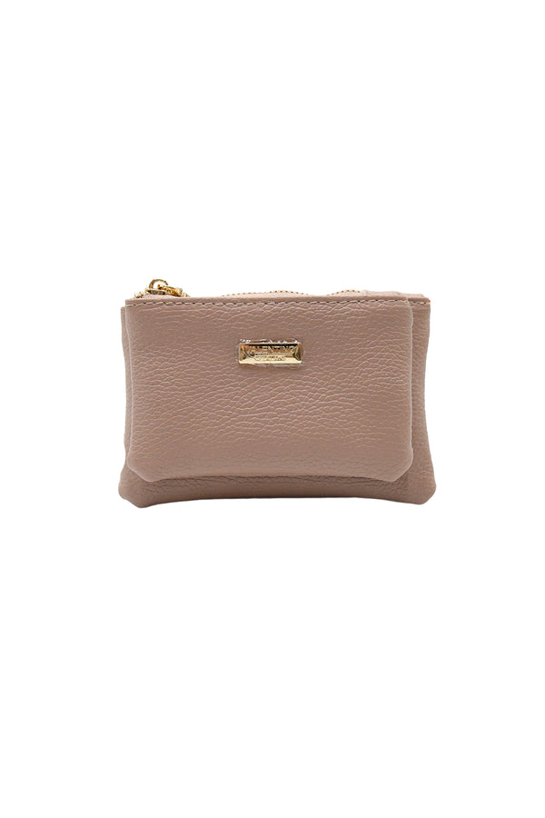 Portamonete doppio in vera pelle Valentino Creations V110