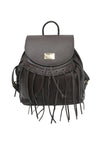 Zaino in vera pelle martellata con frange Valentino Creations V989