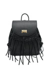 Zaino in vera pelle martellata con frange Valentino Creations V989