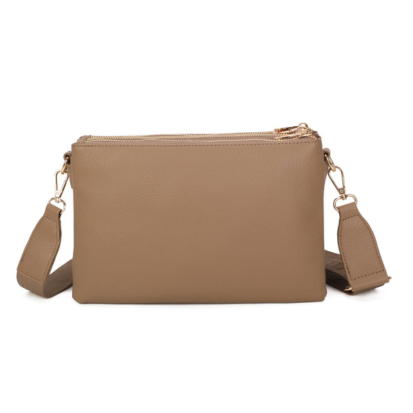Multi pochette midi Enrico Coveri in ecopelle con tracolla logata EC2243