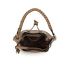 Borsa stile secchiello a coulisse con manico intrecciato Enrico Coveri EC5086