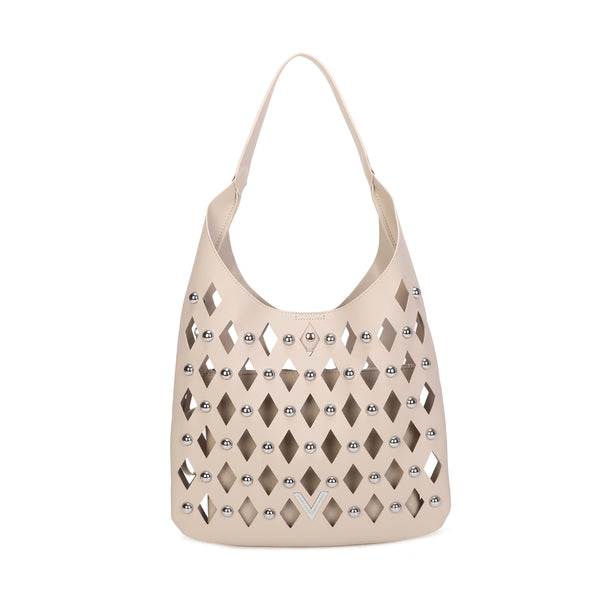 Borsa shopper in ecopelle traforata con pochette interna Valentino Creations VC2024