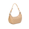Borsa ecopelle a spalla con borchie e tracolla a filo MB020