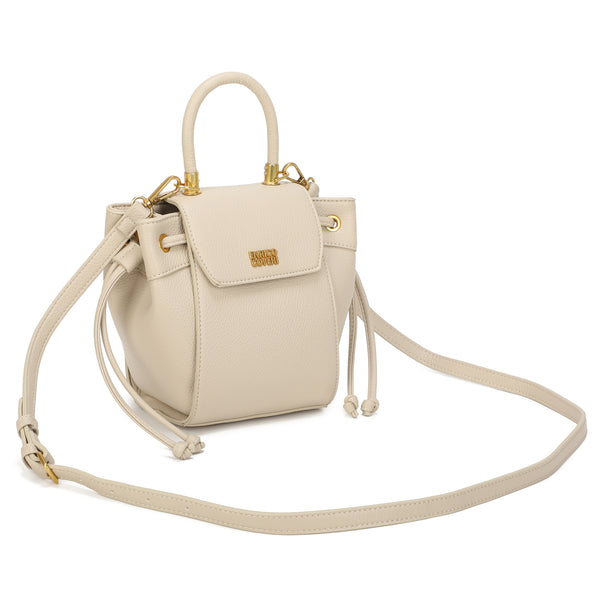 Borsa Enrico Coveri in ecopelle a coulisse con patta EC2266