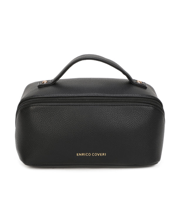 Borsetta trousse portatrucchi beauty Enrico Coveri in ecopelle ECG8026