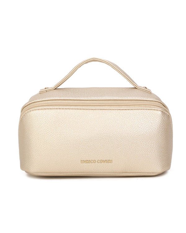 Borsetta trousse portatrucchi beauty Enrico Coveri in ecopelle ECG8026