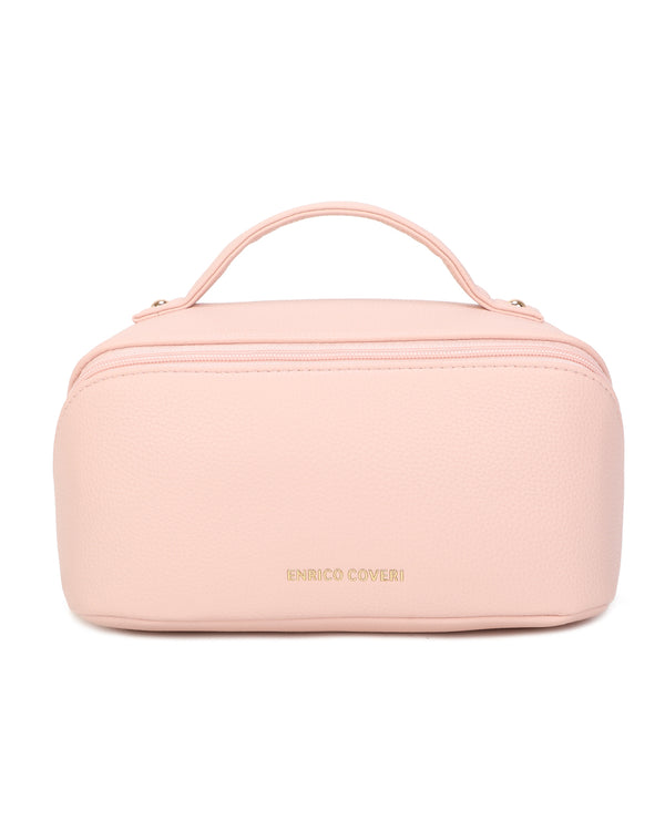 Borsetta trousse portatrucchi beauty Enrico Coveri in ecopelle ECG8026