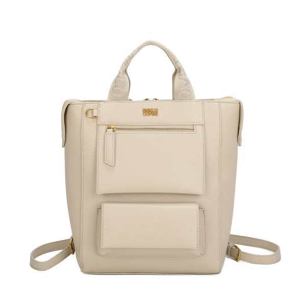 Zaino a doppia tasca Enrico Coveri in ecopelle EC2252