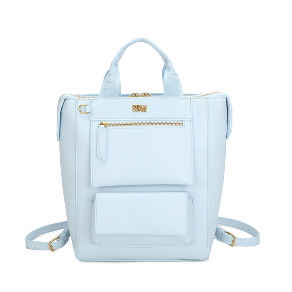 Zaino a doppia tasca Enrico Coveri in ecopelle EC2252