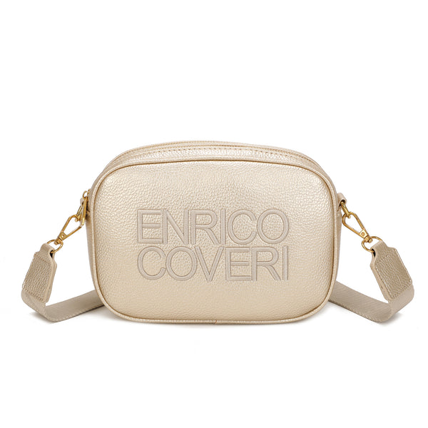 Borsa in ecopelle camera bag a 2 scomparti Enrico Coveri EC2242