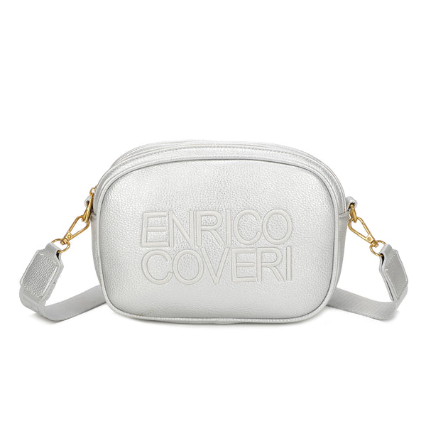 Borsa in ecopelle camera bag a 2 scomparti Enrico Coveri EC2242