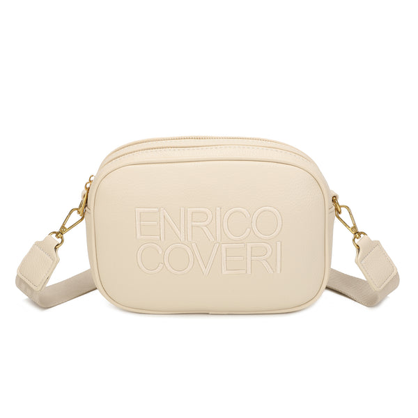 Borsa in ecopelle camera bag a 2 scomparti Enrico Coveri EC2242