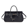 Bauletto in ecopelliccia Mariella Burani con cinturino decorativo MB049