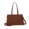 Borsa bauletto a spalla Mariella Burani in ecopelle scamosciata MB7108