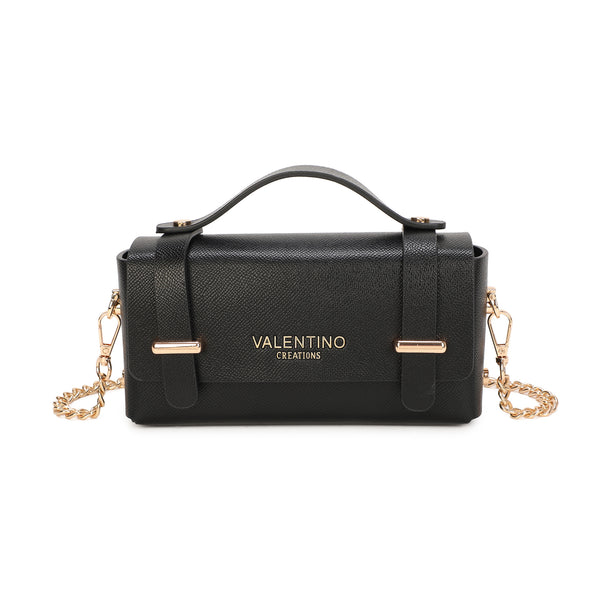 Borsetta in ecopelle zigrinata effetto Saffiano VALENTINO CREATIONS VC2028