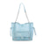 Borsa mare traforata Mariella Burani con coulisse e tasca frontale MB6307
