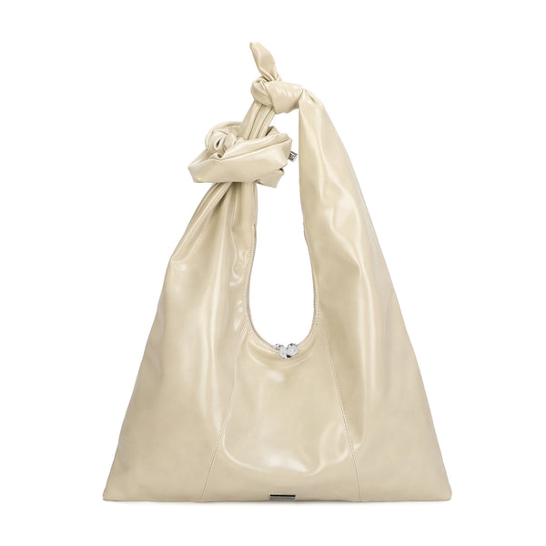 Borsa spalla a sacca morbida in ecopelle con manico a nodi MB6315