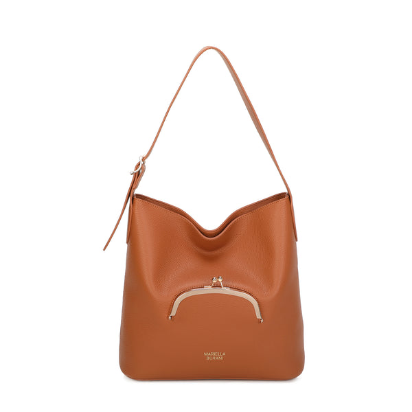 Borsa a spalla in ecopelle Mariella Burani con portamonete incorporato MB015