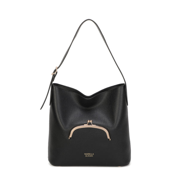 Borsa a spalla in ecopelle Mariella Burani con portamonete incorporato MB015