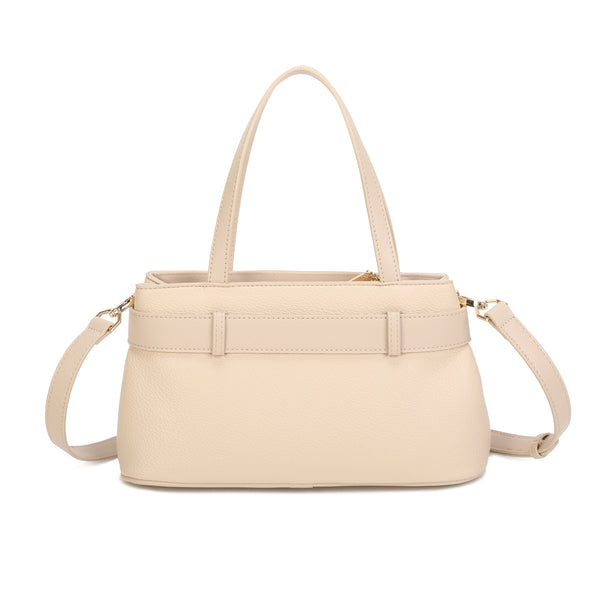 Borsetta a mano in ecopelle con cintura decorativa e chiave VA7076