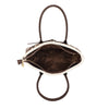 Borsa bauletto in ecopelle e tessuto tartan MB6341