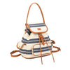 Zaino in iuta ed ecopelle Mariella Burani MB011