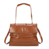Borsa spalla e tracolla in ecopelle lucida effetto vintage EC6322