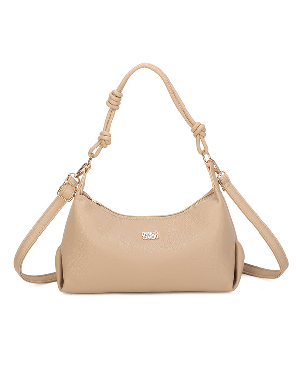 Borsa a spalla in ecopelle Enrico Coveri con manico a laccio ECG611
