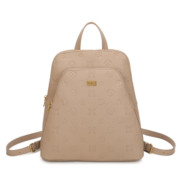 Zaino in ecopelle Enrico Coveri con stampa embossed EC2225