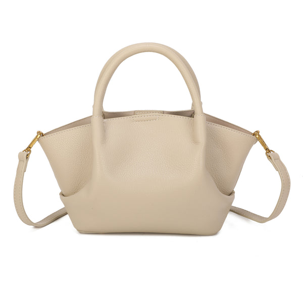 Borsetta a mano e tracolla in ecopelle con cinghia a intreccio frontale Enrico Coveri EC2250