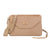 Pochette a tracolla in pelliccia e pelle sintetiche MB050