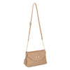Pochette a tracolla in pelliccia e pelle sintetiche MB050