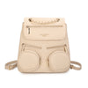 Zaino in ecopelle multitasche con catena intrecciata Valentino Creations VC2023