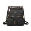 Zaino in ecopelle multitasche con catena intrecciata Valentino Creations VC2023