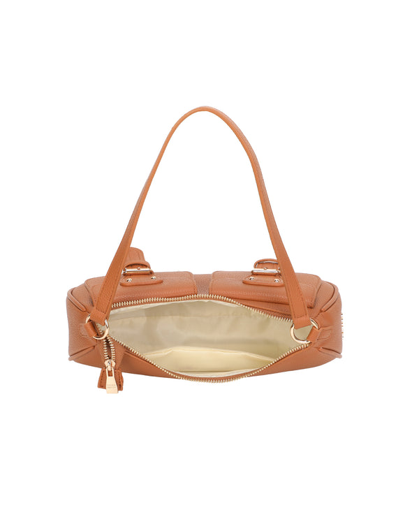 Borsetta in ecopelle a spalla con doppia tasca frontale ECG607