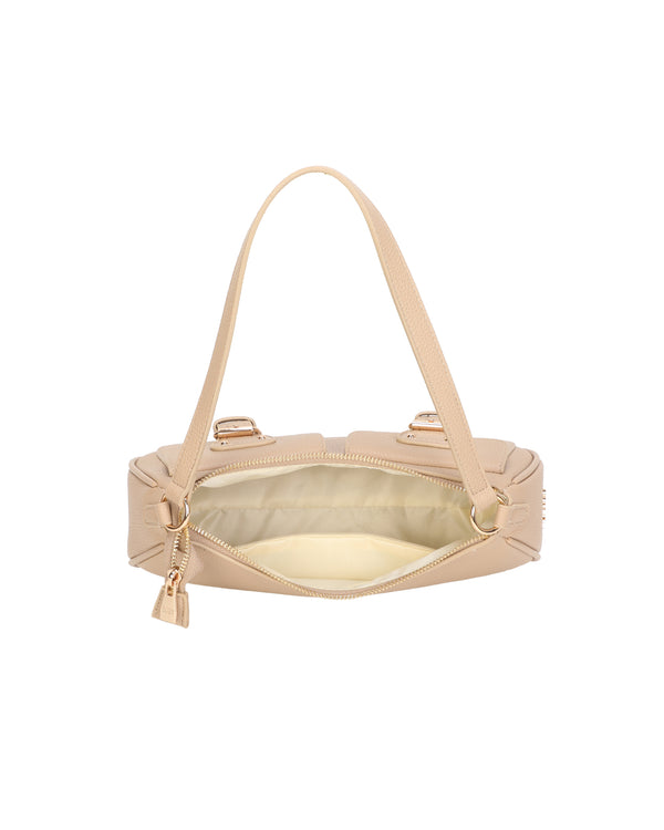 Borsetta in ecopelle a spalla con doppia tasca frontale ECG607