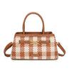 Borsa a tracolla in ecopelle gingham Enrico Coveri EC7052