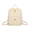 Zaino in ecopelle Enrico Coveri con chiusura turn lock e zip a 3 tasche EC2254