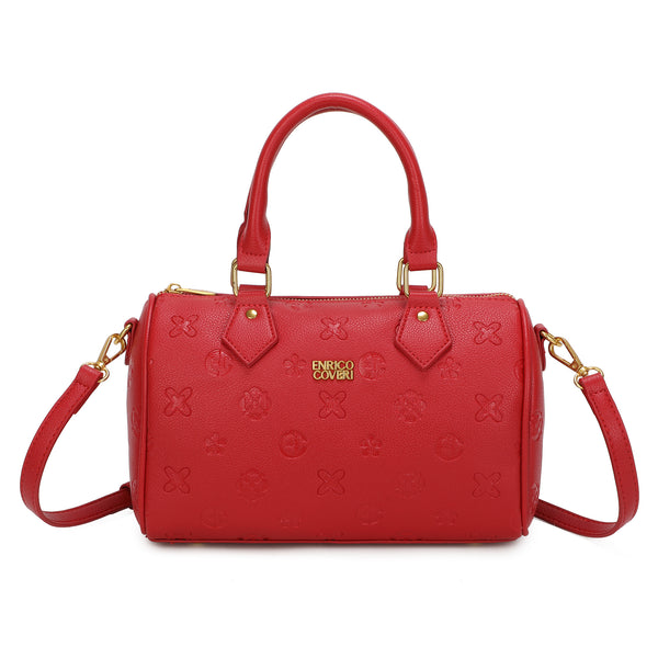 Borsa bauletto Enrico Coveri in ecopelle logata EC2234