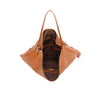 Borsa a spalla in ecopelle con frange e tracolla a catena Valentino Creations VC7087
