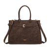 Borsa bauletto Mariella Burani in ecopelle scamosciata MB7106