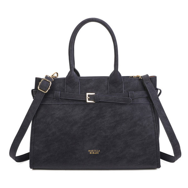 Borsa bauletto Mariella Burani in ecopelle scamosciata MB7106